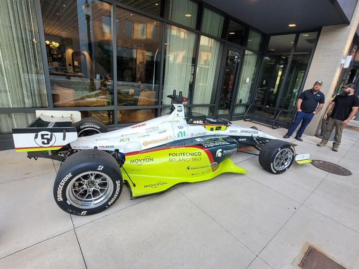 The Polimove-MSU Indy Autonomous Challenge (IAC) race car